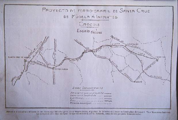Mapa Ferrocarril